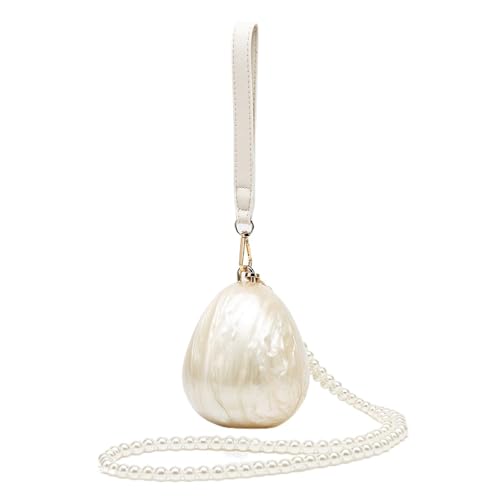 Perlen Clutch Perle Abendessen Clutch Tasche Frauen Mini Ei Mode Niedlichen Mund Umschlag for Hochzeit Party von CSSHNL
