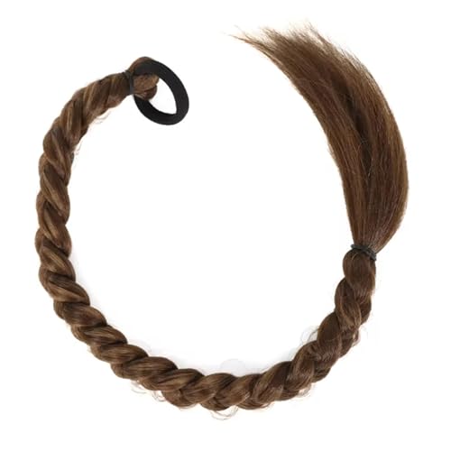ponytail extension 24 Zoll synthetische lange geflochtene Pferdeschwanz-Haarverlängerungen for Frauen Hochtemperaturfaser(Color 4) von CSSHNL