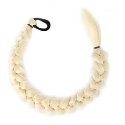 ponytail extension 24 Zoll synthetische lange geflochtene Pferdeschwanz-Haarverlängerungen for Frauen Hochtemperaturfaser(Color 9) von CSSHNL