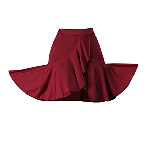 CSSOL Kinder Plissee Kurzer Rock Latin Dance Performance Kostüm Minirock Tango Samba Rumba Salsa Kleid Tanzpraxis Kleidung 3 Farben,Rot,170cm CSSOL Kinder Plissee Kurzer Rock Latin Dance Performance Kostüm Minirock Tango Samba Rumba Salsa Kleid Tanzpraxis Kleidung 3 Farben,Rot,170cm von CSSOL