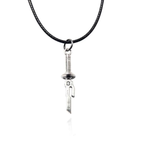CSYJYMCFX 1 x Halskette mit Anhänger, Anime Jujutsu Gojo – Kawaii-Charaktere, ideal als Geschenk Otaku (Anime-Fans), small, Metall, Keine von CSYJYMCFX