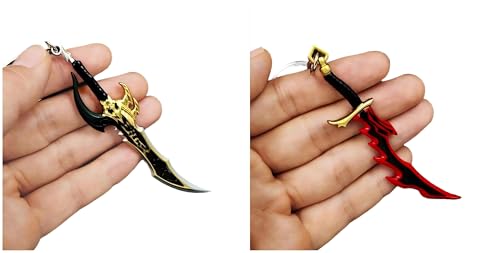 Set mit 2 Schlüsselanhängern Anime Solo Leveling – Charmante Kawaii-Schlüsselanhänger, Geschenk für Anime-Fans (mehrfarbig), 1, Small von CSYJYMCFX