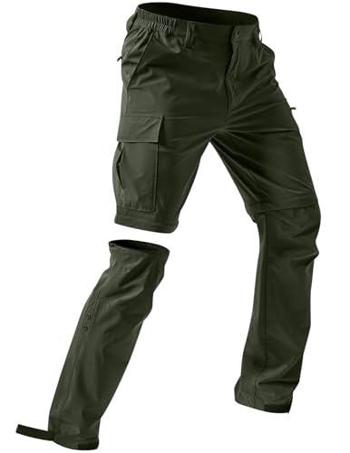 CSYX Wanderhose Herren Zip Off Hose Abnehmbar Trekkinghose Atmungsaktiv Outdoorhose wasserdichte Cargohose Stretch Kurz Arbeit Hosen Schnell Trockend Funktionshose Leicht Softshellhose mit 5 Taschen CSYX Wanderhose Herren Zip Off Hose Abnehmbar Trekkinghose Atmungsaktiv Outdoorhose wasserdichte Cargohose Stretch Kurz Arbeit Hosen Schnell Trockend Funktionshose Leicht Softshellhose mit 5 Taschen von CSYX