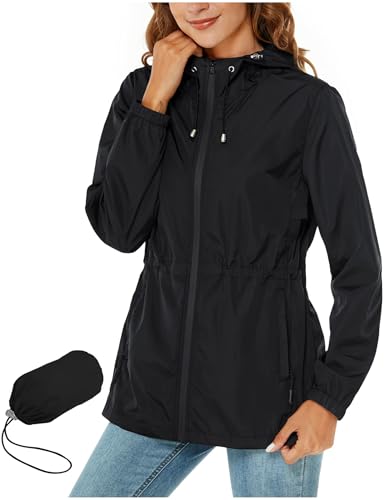 Regenjacke Damen Wasserdicht Jacke Regenmantel Leichte Regenjacken Faltbar Windbreaker Wanderjacke Blouson Jacken Regenponcho Outdoorjacke Packbar Übergangsjacke mit Kapuze Windjacke Softshelljacke Regenjacke Damen Wasserdicht Jacke Regenmantel Leichte Regenjacken Faltbar Windbreaker Wanderjacke Blouson Jacken Regenponcho Outdoorjacke Packbar Übergangsjacke mit Kapuze Windjacke Softshelljacke von CSYX