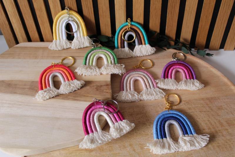 Regenbogen - Schlüsselanhänger Regenbogen - Schlüsselanhänger von CSZauberwerkstatt