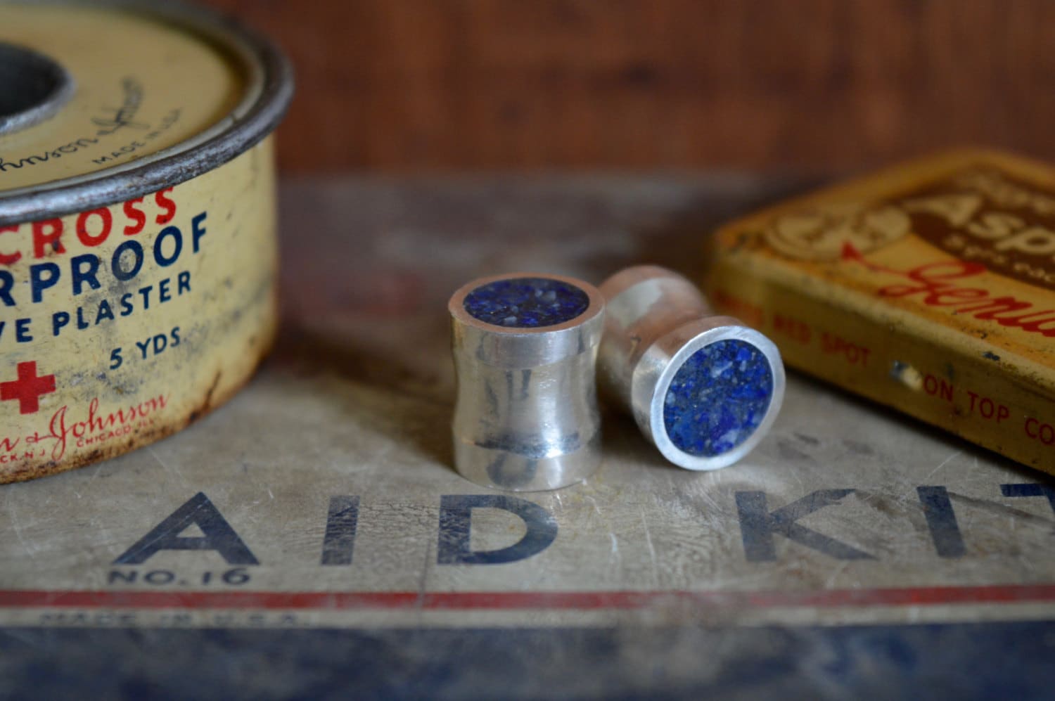 sterling Silber Lapis Lazuli Plugs Handgefertigte Plugs | 6G Bis 2 " sterling Silber Lapis Lazuli Plugs Handgefertigte Plugs | 6G Bis 2 " von CSebaldJewelry