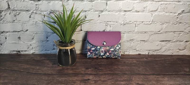 Geldbeutel Portemonnaie Mit Blumenmuster Lederimitat von CSmadeDesigns