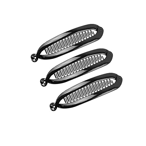 CTDWNT Haar Klauen Clip Fisch Form Banane Barrettes Schwarz Braun Schildkröte Haarnadeln Haar Zubehör Klemme Haar Für Frauen Haar C0L7 Clip Cla von CTDWNT