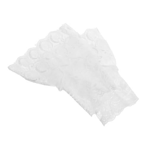 CTIRCHIU Spitzen-handgelenkmanschetten Austauschbare Falsche Manschetten Rüschen-handgelenk Dekorative Falsche Puffärmel Abnehmbare Chiffon-ärmel Aus Polyester Für Damen von CTIRCHIU