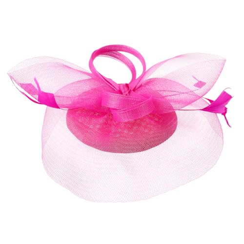 CTIRCHIU 1 Set Mesh Haar Accessoires Anlasshüte Partyhüte Hut Damen Schwarztee Hüte Für Damen Hochzeitsfeier Kopfschmuck Band Haar Accessoires Frau Philippinisches von CTIRCHIU