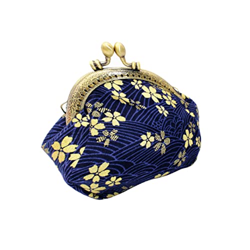CTIRCHIU Retro Münzbeutel Für Damen Japanischer Stil Chic Und Handlich Für Geld Schlüssel Und Karten Vintage Change Purse Mit Goldprägung Und Einzigartigem Design von CTIRCHIU