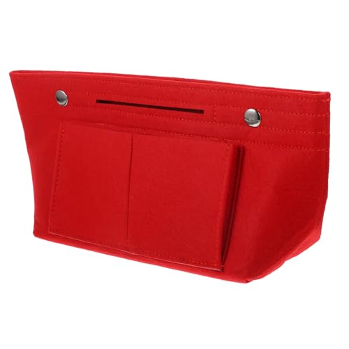 CTIRCHIU 1stück Faltbare Kosmetiktasche Aus Filz Großzügiger Organizer Mit Mehreren Fächern Für Handtaschen Und Unterwegs Stylisches Und Langlebiges Design Zufälligen Farben von CTIRCHIU