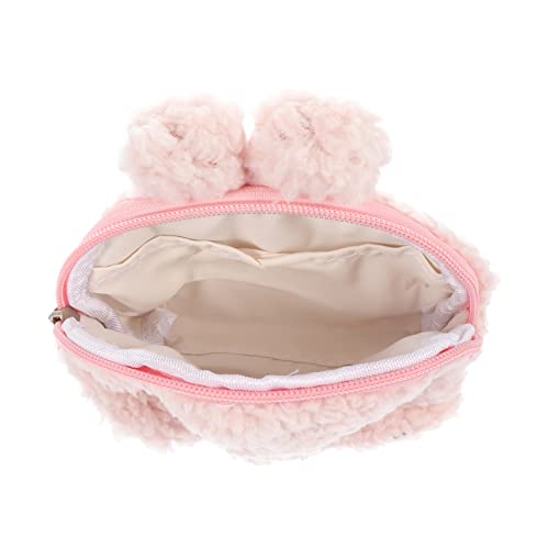 CTIRCHIU 1stück Niedliche Kaninchen Geldbörse Weicher Robuste Münzaufbewahrung Als Kosmetiktasche Für Mädchen Für Und Alltag von CTIRCHIU