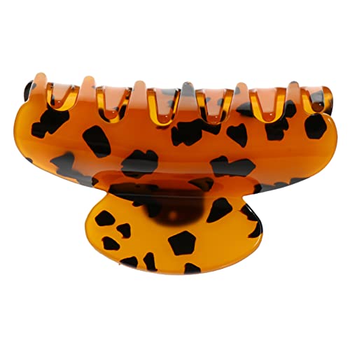 CTIRCHIU 1 Stück Praktische Haarklammer aus Acryl im Marmor Design Große Retro Haarspange für Damen Rutschfeste und Stilvolle Haarclip für Pferdeschwanz und Tägliche Nutzung von CTIRCHIU