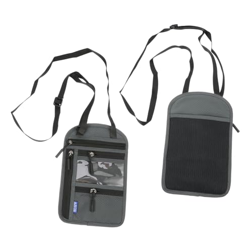 CTIRCHIU 1stück Multifunktionale RFID Schultertasche Für Reisepass Und Smartphone Diebstahlsicher Leicht Und Langlebig Für Reisen Und Alltag von CTIRCHIU