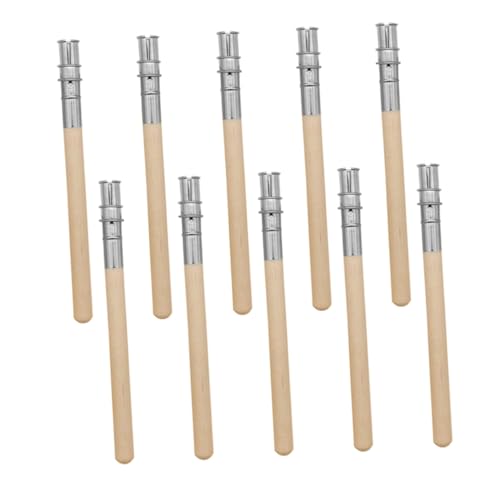 CTIRCHIU 10 Stück Teiliges Augenbrauenstift Verlängerer Verlängerungshilfe für Bleistifte Leichtes Tragbares Design Kompatibel mit Skizzen und Augenbrauenstiften Ergonomisch für von CTIRCHIU