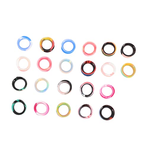 CTIRCHIU 11 Paare Ohr Gauges Plug Mischfarbige Camouflage Silikon Tunnels Expander Ohrloch Dehnen Leicht und Komfortabel für Anfänger und Profis von CTIRCHIU