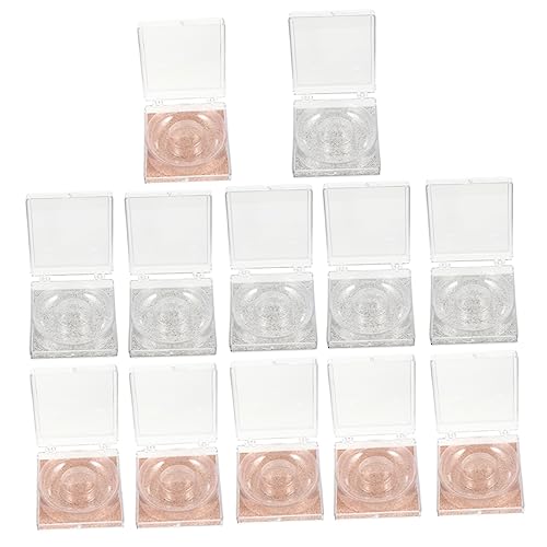 CTIRCHIU 12stücke Eyelash Storage Case Mit Klarsichtdeckel Für Falsche Wimpern Inklusive Glänzender Karten Und Tragbarem Organizer Für Make-up Und Reisebedarf von CTIRCHIU