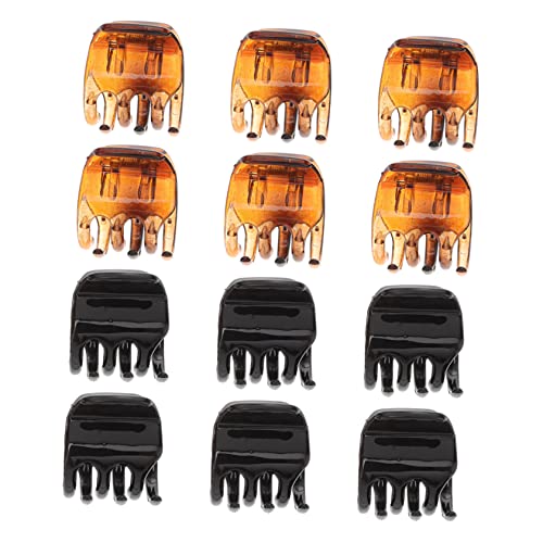 CTIRCHIU 12stücke Kleine Haarklammern Für Frauen Mittelgroß Rutschfest Und Praktisch Zum Haarentfernen Schutz Vor Wasser Und Pflegeprodukten Tragbar Und Leicht Für Verschiedene Frisuren von CTIRCHIU
