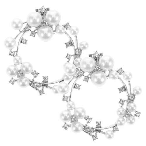 CTIRCHIU Schuhschnallen Mit Strasssteinen Für Damen Abnehmbare Schuhclips Aus Glitzer Schuhdekoration Für Hochzeit Und Party Schuhclips Mit Blumen Für Flache Schuhe Und High Heels von CTIRCHIU