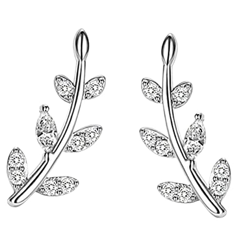 CTIRCHIU Kleine Ohrringe Für Damen Elegante Ear Crawler Ohrringe Leicht Und Bequem Geschenk Für Besondere Anlässe Zeitloser Stil Für Jeden Tag von CTIRCHIU