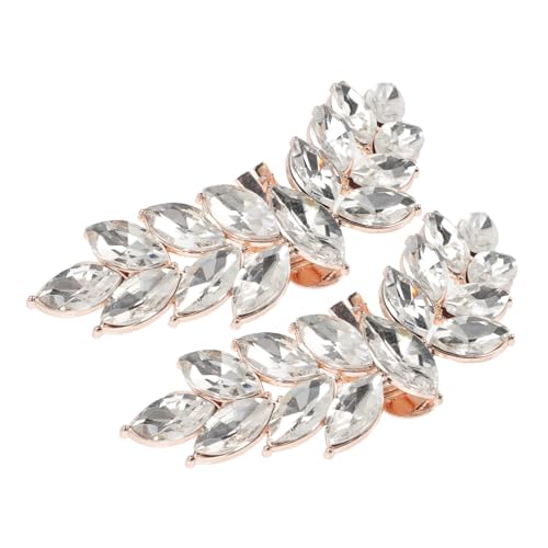 CTIRCHIU Wunderschöne Glitzer Schuhclips Im Flügel-design Elegante Schuhschnallen Für Damen Abnehmbare Schuhdekoration Für Hochzeiten Partys Und Besondere Anlässe von CTIRCHIU