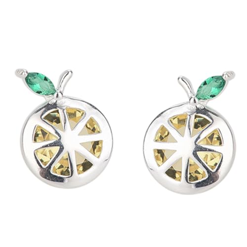 CTIRCHIU Zitronenform Ohrstecker Ohrringe Für Frauen Dekorativer Ohrschmuck Handwerklich Verarbeitet Robust Und Unempfindlich Gegen Hautreizungen von CTIRCHIU