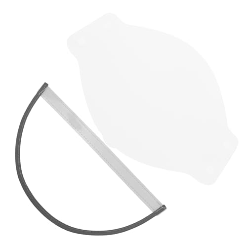 CTIRCHIU Regenponcho Zubehör Hutkrempe Transparent Gesichtsschutz Für Regenmantel Austauschbare Krempe Aus Leichtem Kunststoff Zubehör Für Outdoor Aktivitäten Bei Regen von CTIRCHIU