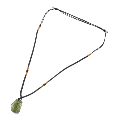 CTIRCHIU Unregelmäßiger Meteoritenanhänger Elegante Halskette Schmuckaccessoire Meteoritenschmuck Für Geburtstage Partys Festivals von CTIRCHIU