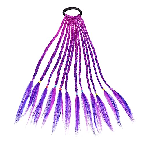 CTIRCHIU Perücke Für Mädchen Mit Zöpfen Kopfbedeckung Kinderperücke Verdrehte Zöpfe Kopfschmuck Perücken-decor Für Party Und Alltag Sicher Für Junge Mädchen von CTIRCHIU