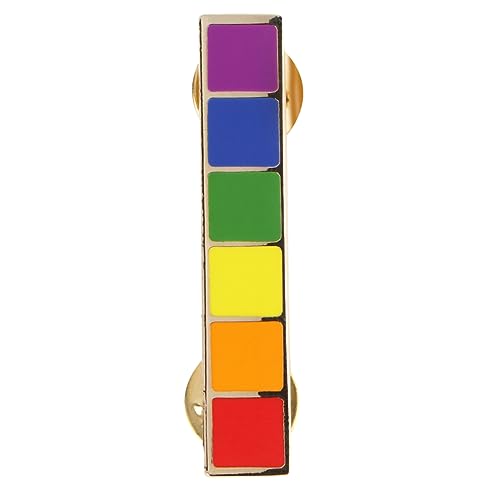 CTIRCHIU 1Stück Lgbt Regenbogen Brosche Abzeichen Für Unterstützung Für Veranstaltungen Alltagslook Perfektes Für Lgbtq Freunde Unterstützer CTIRCHIU 1Stück Lgbt Regenbogen Brosche Abzeichen Für Unterstützung Für Veranstaltungen Alltagslook Perfektes Für Lgbtq Freunde Unterstützer von CTIRCHIU