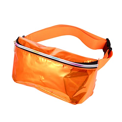CTIRCHIU PVC Transparent Hüfttasche Damen Reißverschluss Umhängetasche Brusttasche für Sport und Reisen Langlebiges PVC Material rutschfest und Verschleißfest von CTIRCHIU