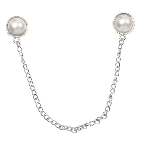 CTIRCHIU 1Stück Perlen Brosche für Damen Hemdkragen Dekoration Modisches Accessoire mit Kette Verleiht Jedem Outfit Persönlichkeit für Festliche Anlässe CTIRCHIU 1Stück Perlen Brosche für Damen Hemdkragen Dekoration Modisches Accessoire mit Kette Verleiht Jedem Outfit Persönlichkeit für Festliche Anlässe von CTIRCHIU