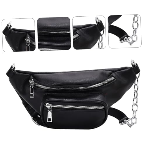 CTIRCHIU Damen-hüfttasche Pu Material Sling Tasche Outdoor Einzelne Schultertasche Beutel Mit Verstellbarem Gürtel Für Reisen Und Shopping von CTIRCHIU