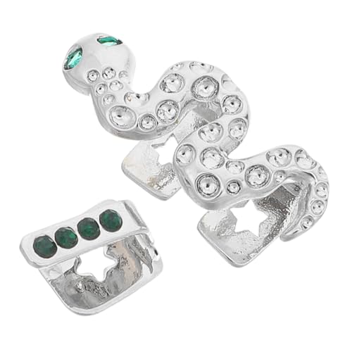 CTIRCHIU 1satz Snake Teeth Grills Zahnverzierung Für Auffällige Schlangenzahn-grills Für -events Und Partys Leicht Und Hautfreundlich Für Langanhaltenden Tragekomfort von CTIRCHIU