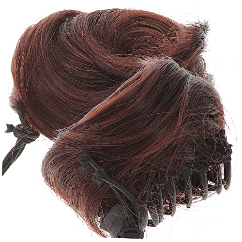 CTIRCHIU 2stücke Gefälschte Dutt Haarstücke Pferdeschwanz Chignons Haar Extensions Für Damen Mädchen Hochzeit Party Cosplay von CTIRCHIU