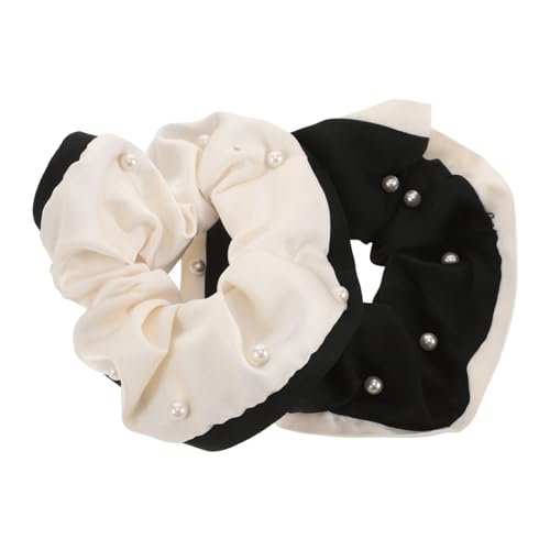 CTIRCHIU 2 Stück Haargummis für und Mädchen Weiche Elastische Haarbänder für Dickes Haar Haaraccessoires und Multifunktionale Haargummis und Armbänder von CTIRCHIU