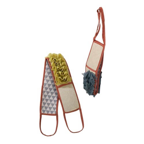 CTIRCHIU 2-teiliges Peeling-handtuch Für Den Rücken – Doppelseitiger Bade-rückenschrubber Zur Porenreinigung Umweltfreundliches Material von CTIRCHIU