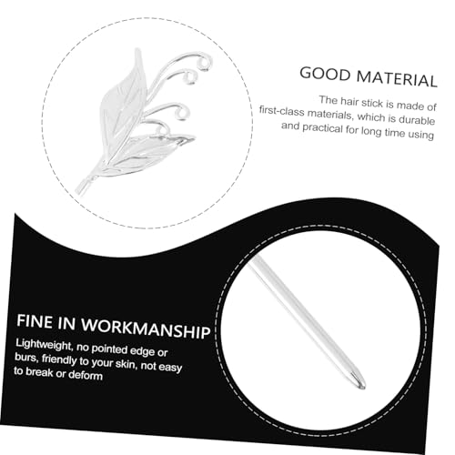 CTIRCHIU 2 Stück Teiliges Chinesische Haarstäbchen Haarnadeln im Retro stil Haarschmuck für Frauen Langlebig und Bruchsicher für Partys Hochzeiten und Alltag Geeignet von CTIRCHIU