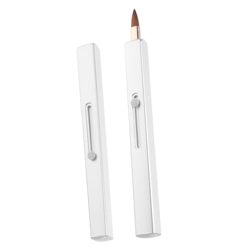 CTIRCHIU 2 Stück Teiliges Lippenpinsel Kleine Weiche Lip Gloss Applikatoren Hautfreundlich Präzise Make up Pinsel für Flüssige Kosmetik Kompakt und Tragbar für Lippenfarbe und Concealer von CTIRCHIU