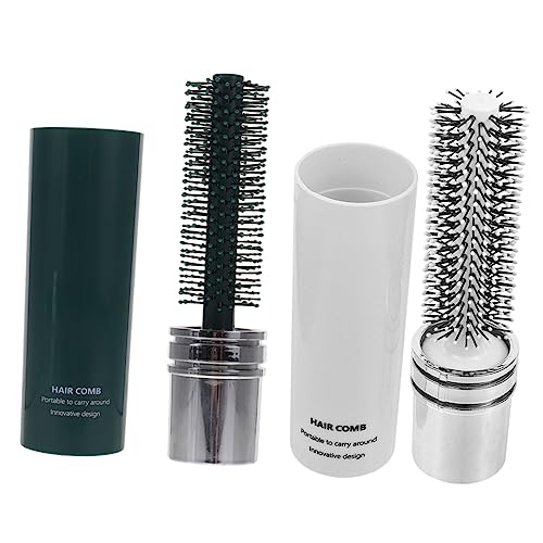 CTIRCHIU 2stücke Kamm Für Lockiges Haar Styling-roll Haarbürste Föhnbürste Haarbürste Für Reisen Kleine Für Frauen Und Männer Für Lockiges Haar Styling-bürste Für von CTIRCHIU
