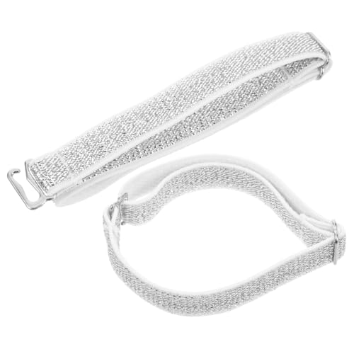 CTIRCHIU 2 Stück Verstellbare Elastische Schuhriemen für High Heels Transparentes Breites Material Verhindert Schuhrutschen für Damen Täglicher Gebrauch von CTIRCHIU