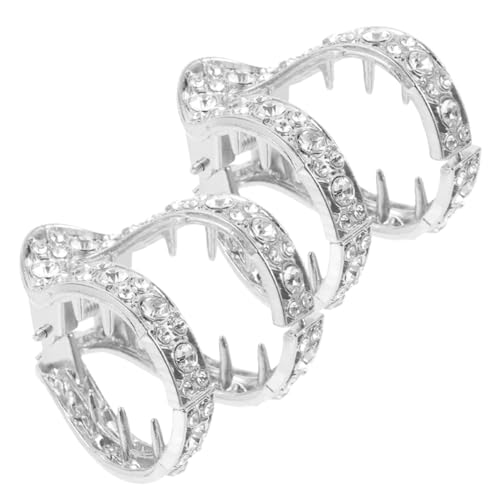 CTIRCHIU 2 Stücke Haarklammern für Hohe Strass Haarspangen für Frauen Tragbare Haarklammern für Anlässe Haarschmuck Zubehör für Party und Alltag von CTIRCHIU