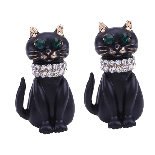 CTIRCHIU 2stücke Kreative Brosche Für Damen Elegante Katzenbrosche Als Modisches Accessoire Für Kleider Jacken Und Taschen Für Hochzeiten Und Partys von CTIRCHIU