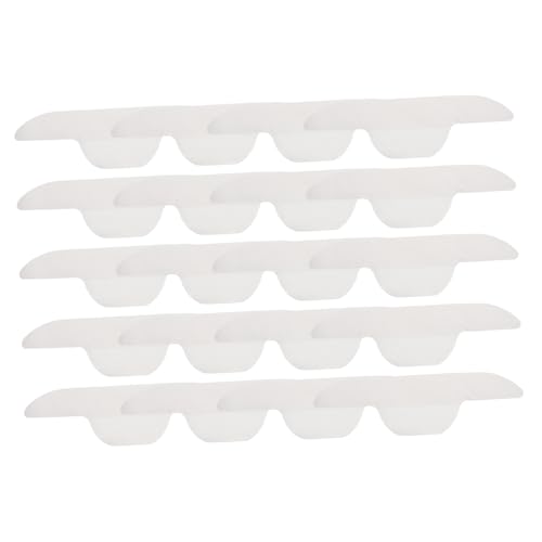 CTIRCHIU 20 Stück Schweißabsorbierende Patches Für Hemdkragen Atmungsaktives Pflaster Selbstklebend Weiß Für Männer Und Frauen Praktisches Saugfähiges Handtuch Gegen Schweißflecken von CTIRCHIU