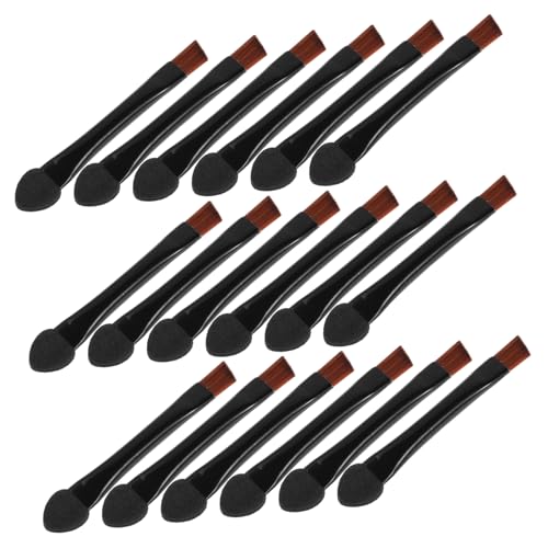 CTIRCHIU 20stücke Teiliges Doppelter Lidschatten- Mit Abgewinkeltem Augenbrauenpinsel Tragbares Make-up-werkzeug Für Augenbrauen Und Lidschattenanwendung Für Professionelle Und von CTIRCHIU
