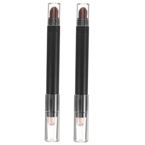 CTIRCHIU 2Stücke Dual End Lidschatten Sticks Wiederverwendbare und Langlebige Make Up Pinsel für Make Up zu Hause Salon Vielseitig Einsetzbar von CTIRCHIU