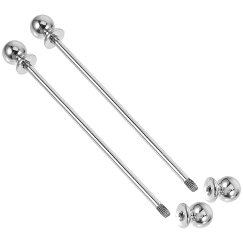 CTIRCHIU Kragensteg Nadel 2 Stück für Herren Metall Krawattennadeln Robuster Legierung Einfache Anwendung für Hemden und Anzüge für Hochzeiten Jubiläen und Formelle Anlässe von CTIRCHIU