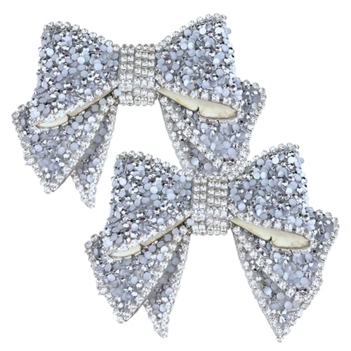 CTIRCHIU 2Stücke Strass Schuhcharms für Hochzeit und Alltag Schuhdekoration für Pumps Sneakers und Stiefel Vielseitig Einsetzbar Funkelndes Design für Damen CTIRCHIU 2Stücke Strass Schuhcharms für Hochzeit und Alltag Schuhdekoration für Pumps Sneakers und Stiefel Vielseitig Einsetzbar Funkelndes Design für Damen von CTIRCHIU