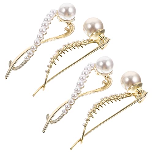 CTIRCHIU 2stücke Perlen Haarspangen Für Frauen Stilvolle Haarnadeln Aus Hochwertigem Material Kopfschmuck Für Formelle Anlässe Leicht Und Kreativ von CTIRCHIU